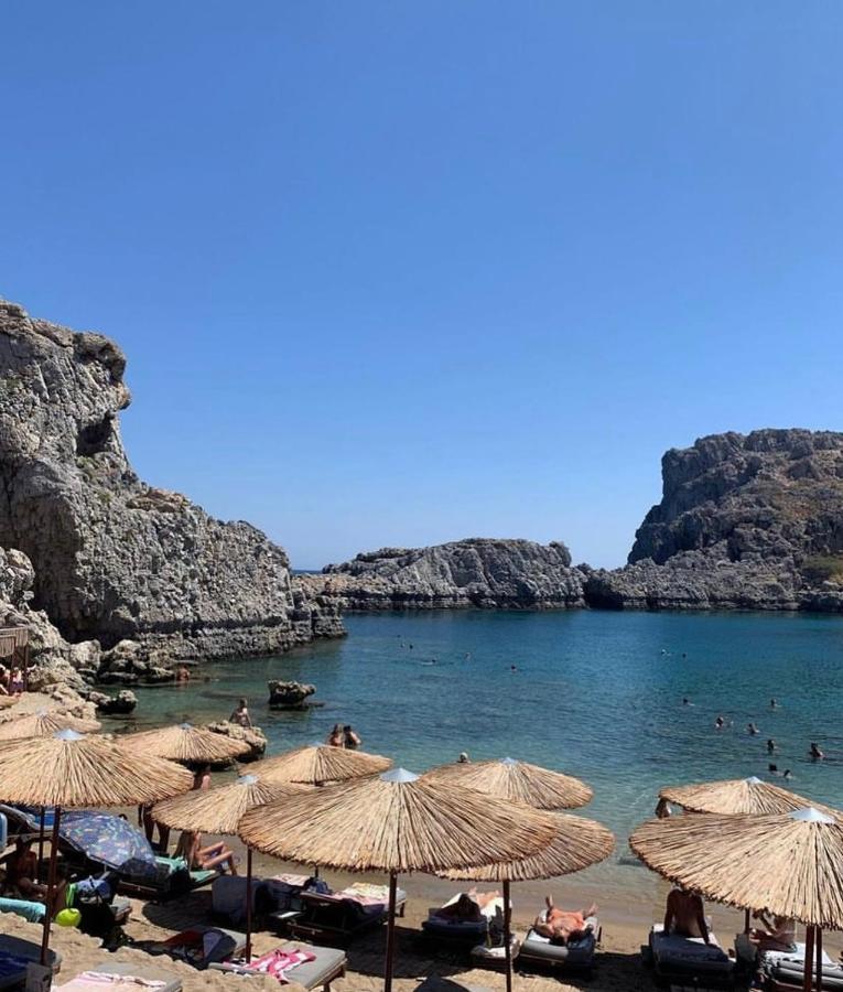 Fedra Apartments Lindos Екстер'єр фото