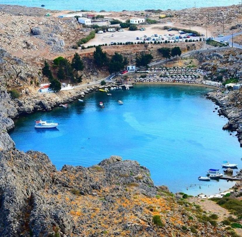 Fedra Apartments Lindos Екстер'єр фото