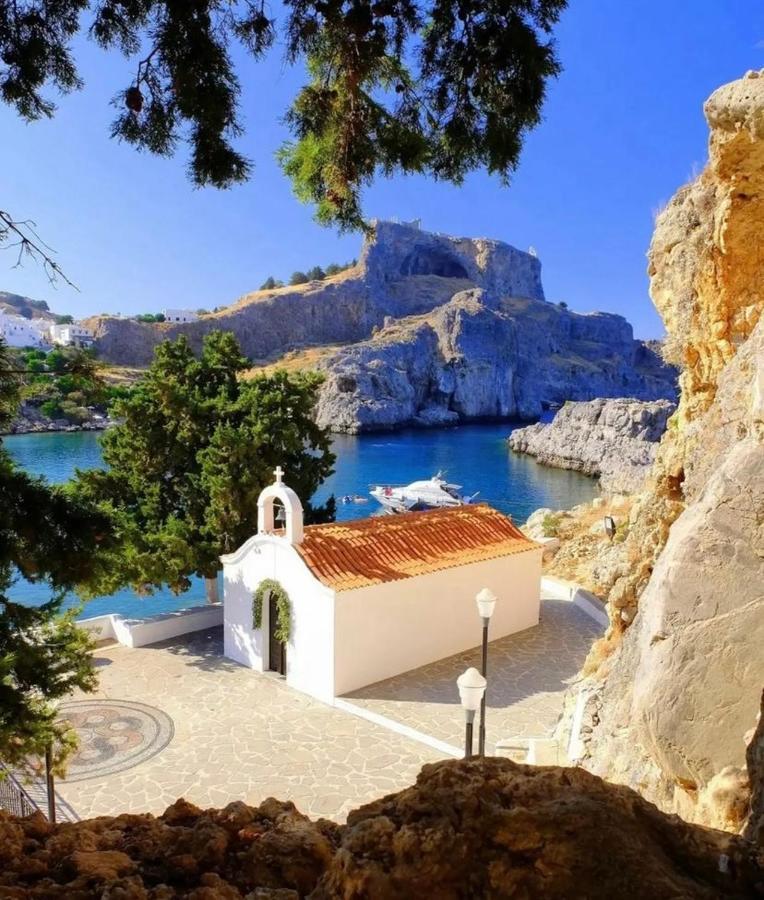 Fedra Apartments Lindos Екстер'єр фото