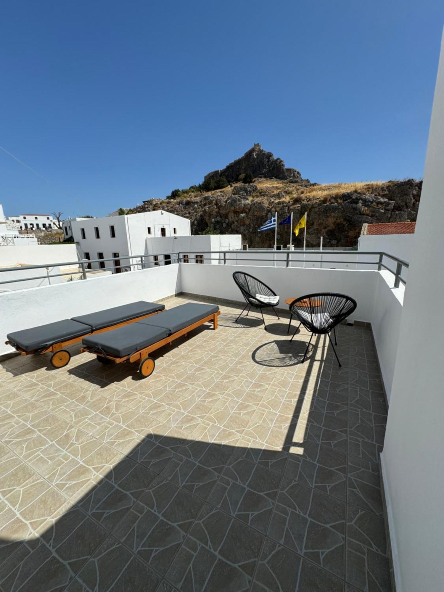 Fedra Apartments Lindos Екстер'єр фото